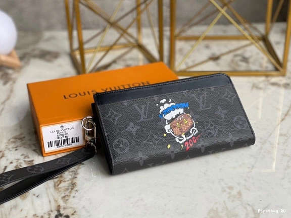 Firstbag LOUIS DRAGONNE ZIPPY VUITTON 0717